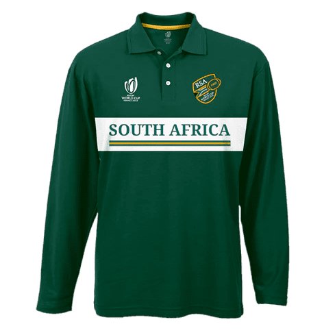 200G L/S Rugby World Cup Golfer - Corp Clear
