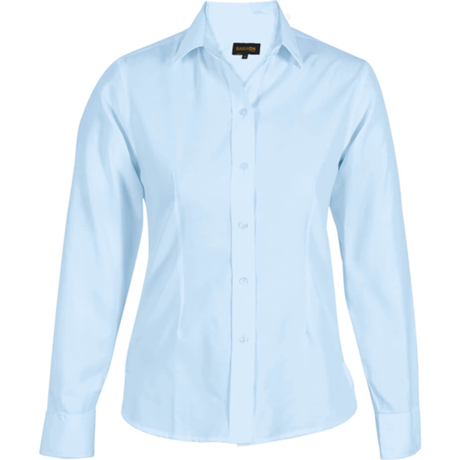 Barron Ladies Easy Care Blouse Long Sleeve