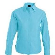 Ladies Oxford Blouse Long Sleeve