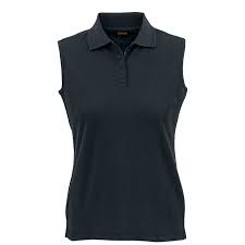 Ladies 175G Pique Sleeveless Golfer