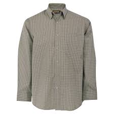 Mens Legacy Check Lounge Shirt Long Sleeve