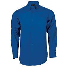 Mens Brushed Cotton Long Sleeve Lounge Shirt