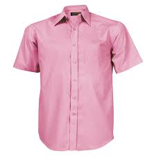 Mens Basic Poly Cotton Lounge S/S Shirt